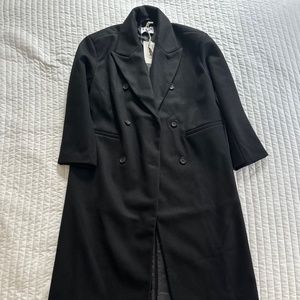 Na-kd Regular Double Breasted Coat